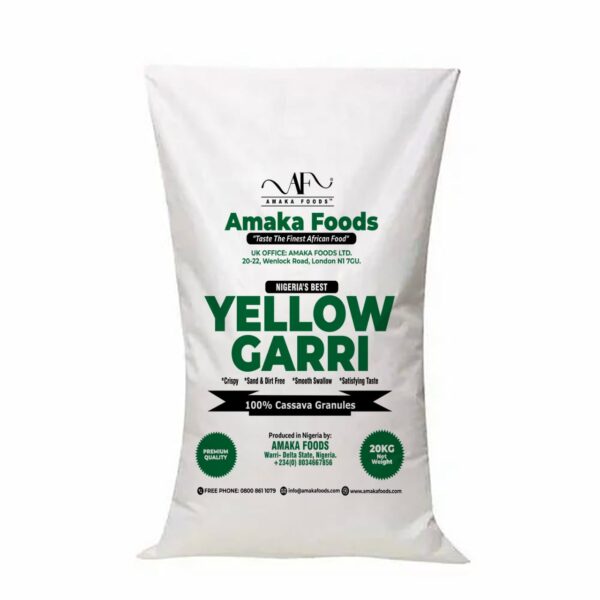 Yellow Garri (5kg, 10kg, 20kg)